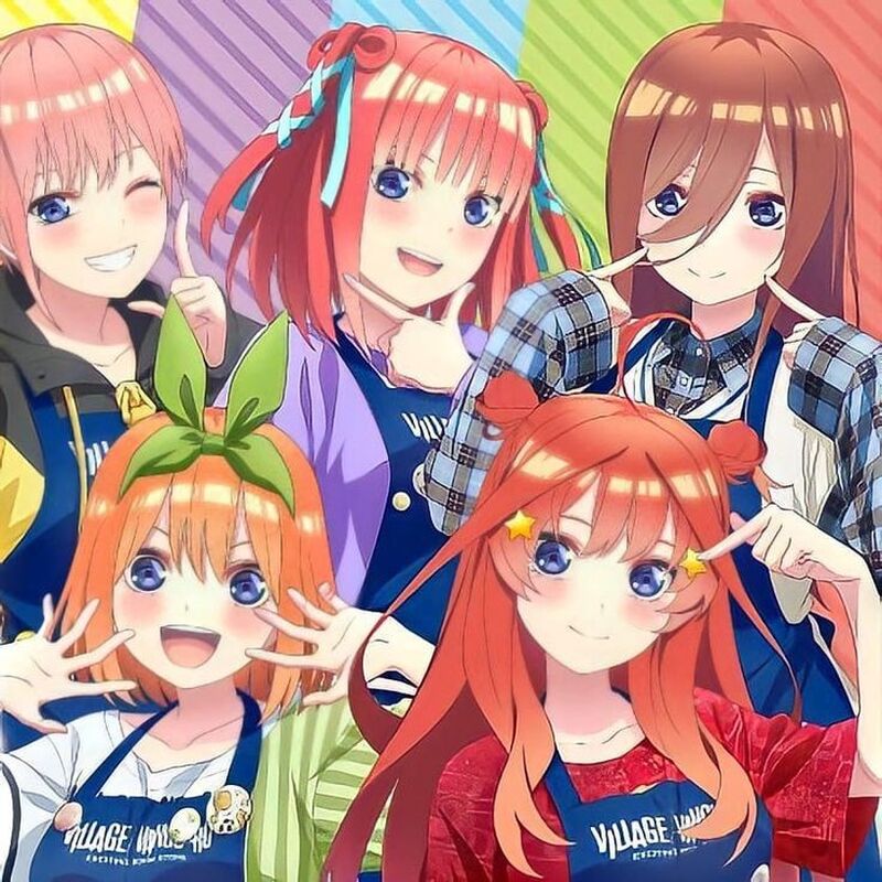 Go-Toubun no Hanayome เจ้าสาวผมเป็นแฝดห้า